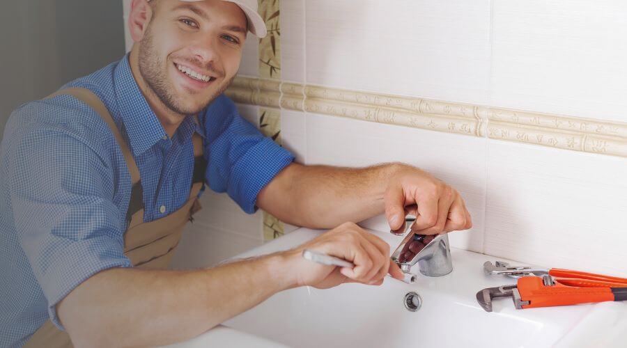 Replace kitchen faucet in Manchester, MA